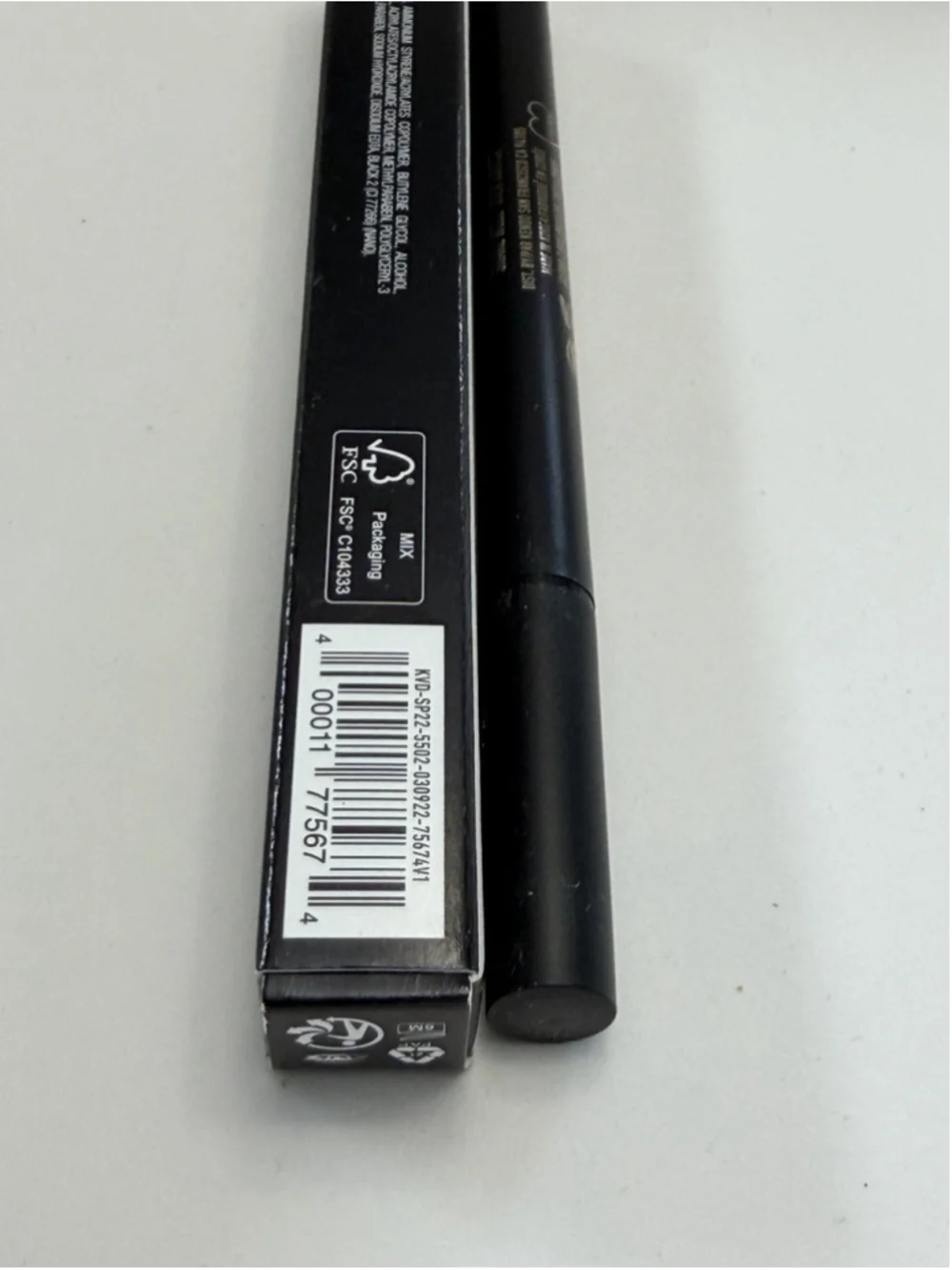 Kat Von D Tattoo Liner Liquid Eyeliner - Trooper Black, 0.019 fl oz